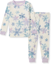 Organic Cotton Pajamas for Girls, 100 Cotton Pajama Set for Toddlers and Kids,