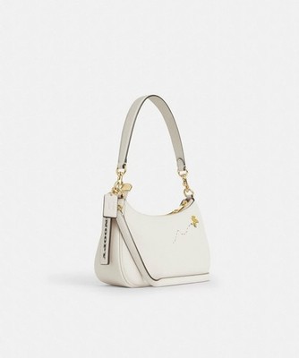 Buy COACH x PEANUTS Teri Shoulder Bag Snoopy Chalk Multi CBJ76