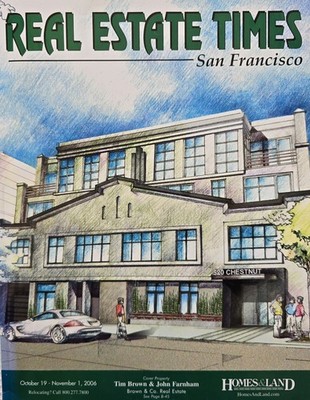 2006 San Francisco Real Estate Mag + Hertz Map - Pre-Crash Property Prices Rare
