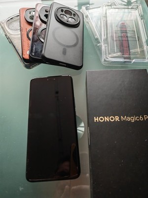Honor Magic6 Pro 5G 512GB / 12GB 180 MP Snapdragon 8 Gen3 Schwarz TOP ZUSTAND