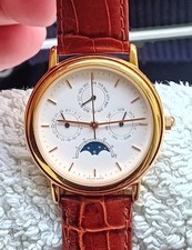 WATCHES QUARTZ CLASSIC GOLD PLATED MEN'S 35MM