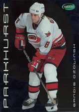Sandis Ozolinsh #177 2001-02 Parkhurst Carolina Hurricanes Hockey
