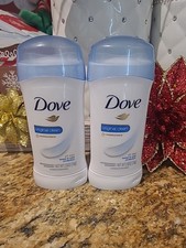 Lot Of 2 Women's Dove Antiperspirant Original Clean 2.8 Oz New Exp 03/26