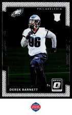 2017 Donruss Optic #108 Derek Barnett Rookie Card
