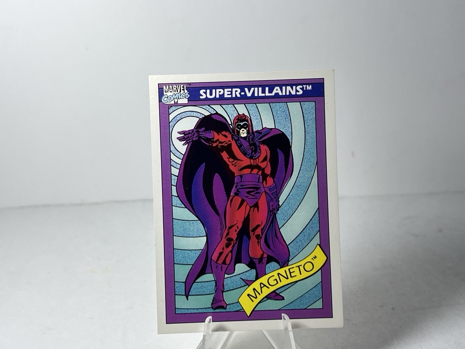 1990 Impel Marvel Universe #63 Magneto