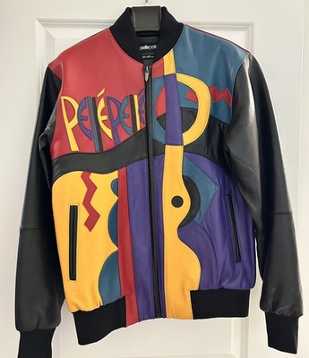 New Pelle Pelle Picasso Plush Leather Jacket Size S 