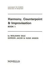 Harmony, Counterpoint And Improvisation Book 1