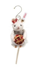 "STEIFF "CHRISTMAS BAKERY MOUSE ORNAMENT EAN 025886 - 4 2025