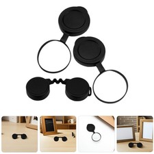 1 Set Rubber Objective Lens Caps Durable Protective Covers for Binoculars