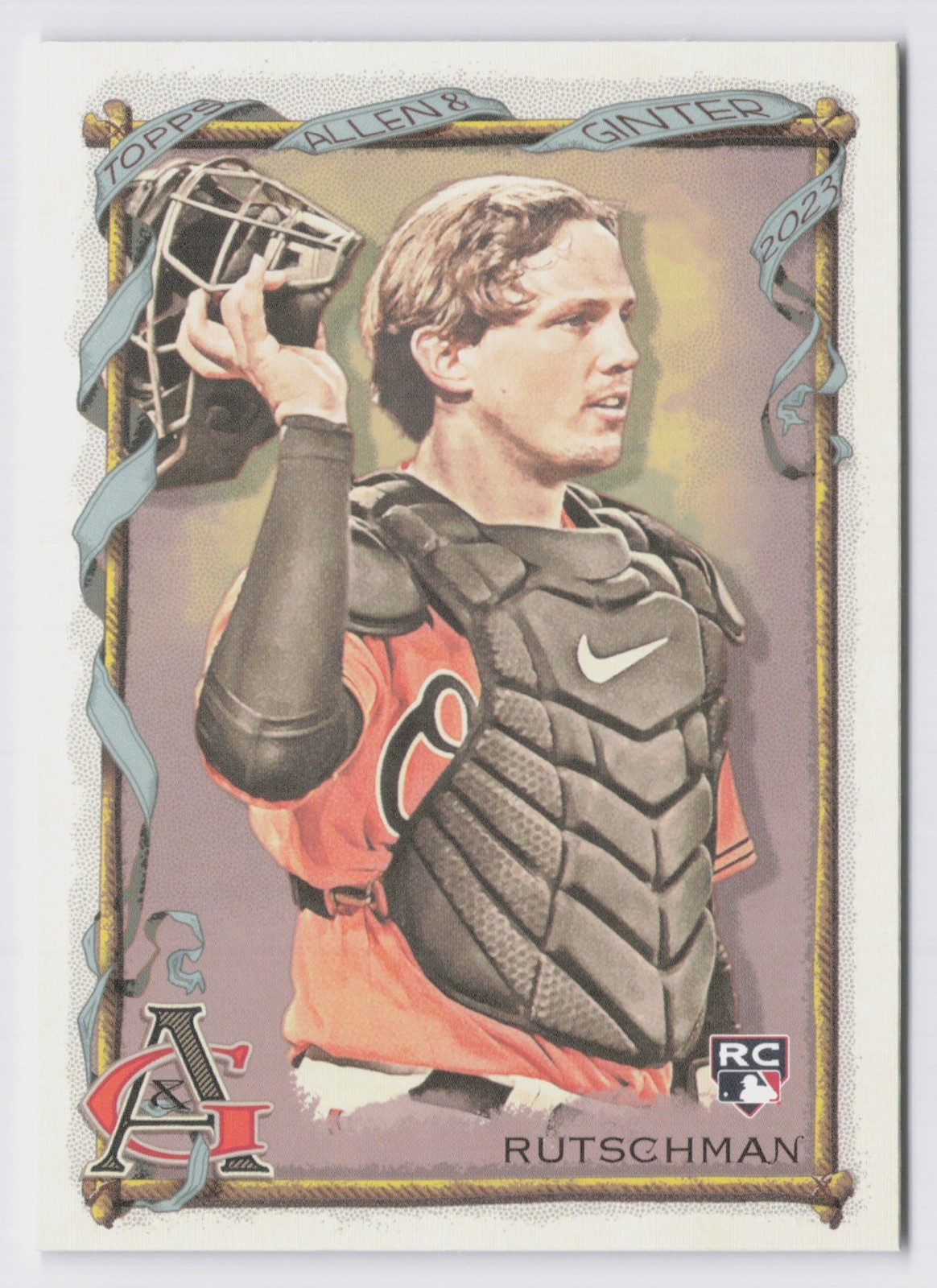 2023 Topps Allen & Ginter Adley Rutschman #353 (RC) BALTIMORE ORIOLES