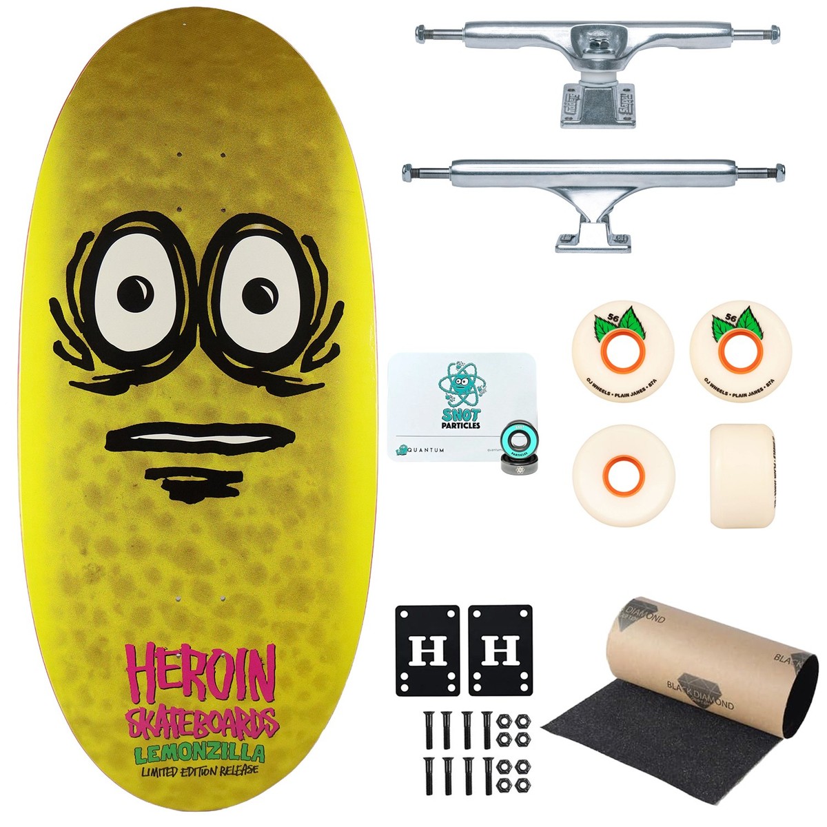 ブルームバーグ　スリンキー Heroin Premium Skateboard Complete Lemonzilla Slappy/OJ/Quantum | eBay
