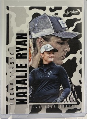 2025 Brixton Disc Golf Card Parallel Universe Natalie Ryan Cow Parallel #135