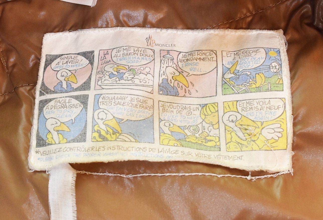 Moncler K2 DOWN Jacket M Black Nylon Logo Patch Used From Japan thumbnail 6