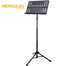 Hercules BS418BPLUS 3-Section Tripod Orchestra Music Stand w/ Perforated Desk