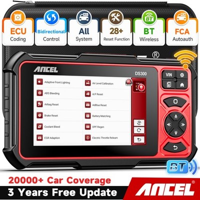 2026 Ancel DS300 KFZ OBD2 Diagnosegerät Auto Alle System ECU Coding Alle Syetem