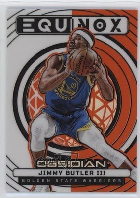 2024 Obsidian Equinox Electric Etch Orange Flood 96/99 Jimmy Butler III #27 1s2h