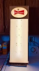 Vintage 1960s Budweiser 36” Illuminated Bar Menu Board  Beer Sign Lot A Bubble