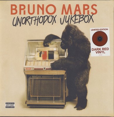 Bruno Mars  - Unorthodox Jukebox (Dark Red Vinyl LP - Limited - 2022) NEW - OVP