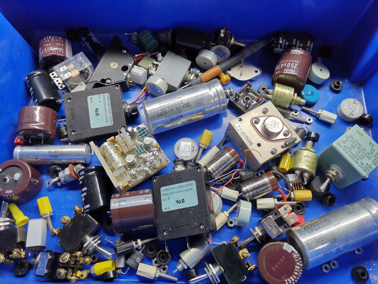 Joblot Various Electronic Part And Component Military And Non Military