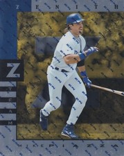 MIKE PIAZZA 1997 ZENITH Z-TEAM JUMBO MIRROR GOLD 8X10 488/1000 LA DODGERS HOF