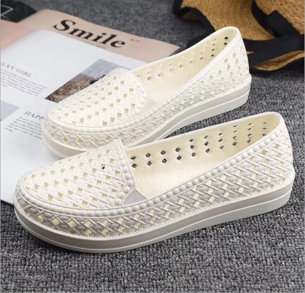 Plastic loafers best sale