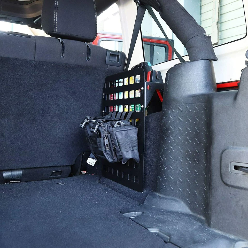 Trunk Rear Right Side Cargo Rack Shelf Storage Box for Jeep Wrangler JK 2007-18 - Image 4 of 4