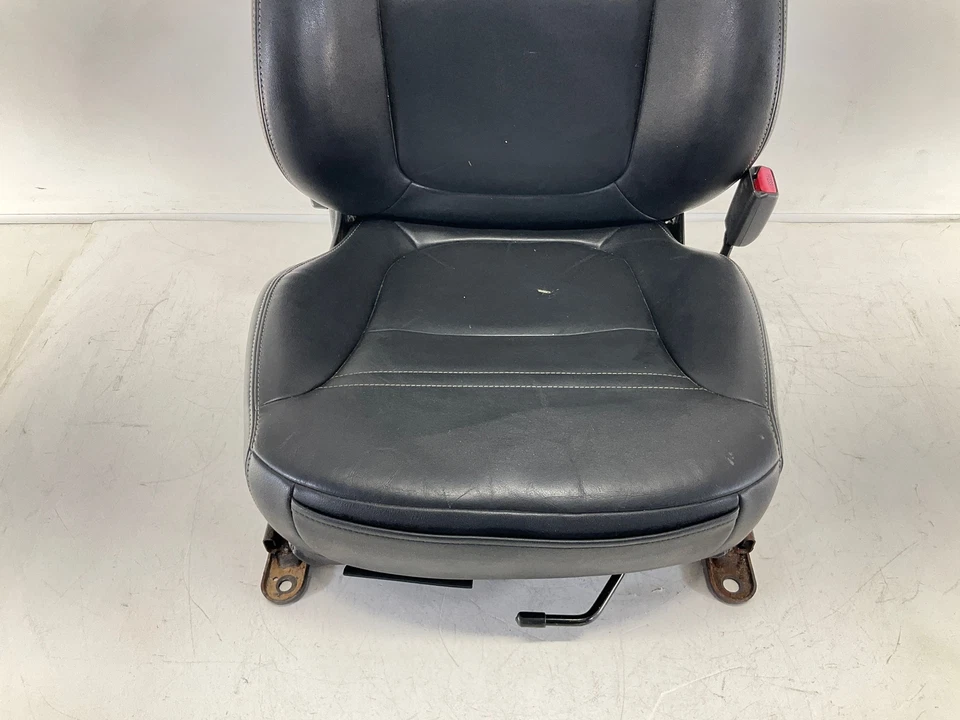 07-10 Pontiac Solstice asiento pasajero delantero derecho cubo cuero OEM Foto 4 de 4