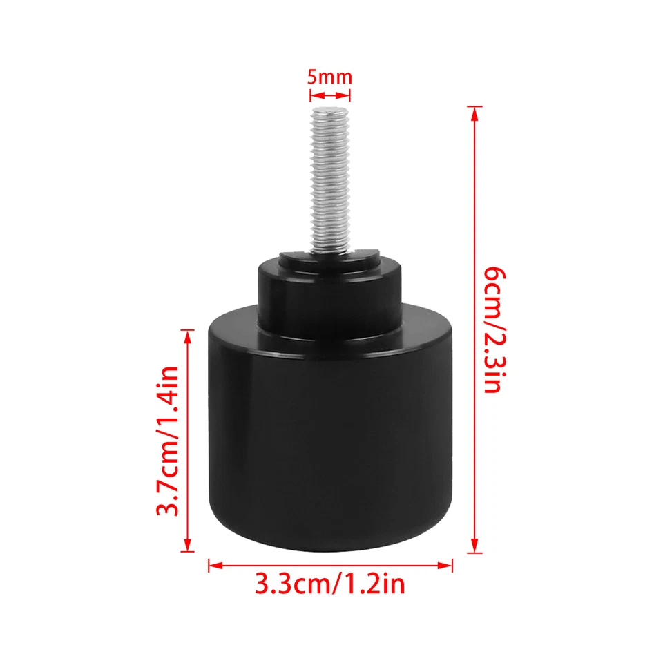 Para Honda CB300F CB500F CB300R ABS Manillar Empuñaduras Barra Extremo Tapones Deslizante Foto 2 de 4