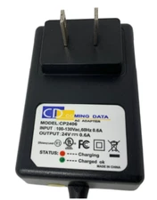 AC/DC Power Supply Charger Cord Cable Adapter CD COMING DATA CP2406 24V Out