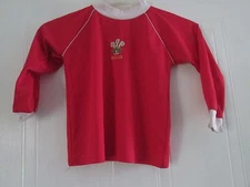 Wales  Rugby Union  Shirt Size large boys /41449