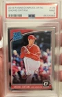 Shohei Ohtani 2018 Donruss Optic Rated Rookie Pitching RC PSA 9