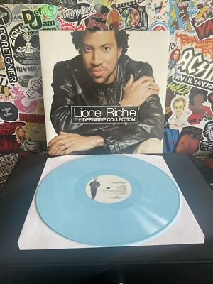 LIONEL RICHIE The Definitive Collection 2LP VG++ BABY BLUE VINYL