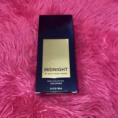 Bath and Body Works BBW Midnight Cologne Spray 3.4oz New in Box