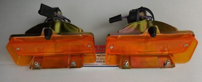 1966 Chevelle El Camino Lamp Parking Assembly Park Lens Housing Wiring Assembly