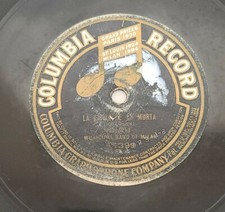 Municipal Band of Milan A1399 Vtg Columbia Records 78 rpm 10" Shellac Mazurka