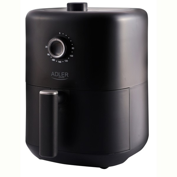 Freidora de aire caliente sin aceite 3 L, Airfryer, temperatura 40-200 °C, temporizador 2200