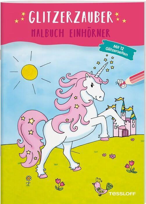Thumbnail - Tessloff Glitzerzauber Malbuch. Einhörner