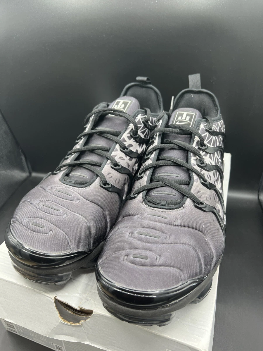 New Nike Air VaporMax Plus Geometric Black Grey White Men\'s Sz 7.5 Size 7.5 - Nike Air VaporMax Plus Geometric for sale online  main image 4