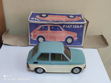 VINTAGE FIAT 126p TOY CAR CZZ 4046 POLSKI FSO FSM LARGE FRICTION IN ORIGINAL BOX
