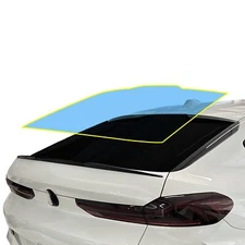 Pre Cut Fits BMW X6 2020-2023 Rear Windshield Protection Clear Bra Film