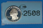 1992-S 25C WASHINGTON SILVER QUARTER DOLLAR PROOF RAW-2508