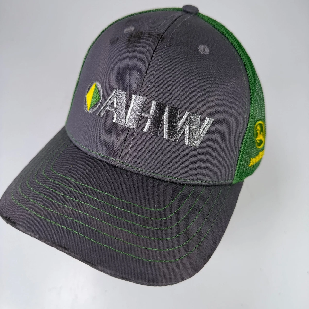 Cappello Da Camionista John Deere Uomo – Verde, Taglia Unica – Frontale In Cotone, Retro In Rete, Chiusura A Scatto – Prodotto Ufficiale - 3