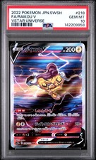Raikou V 218/172 S12a: Vstar Universe Holo (Japanese) for sale