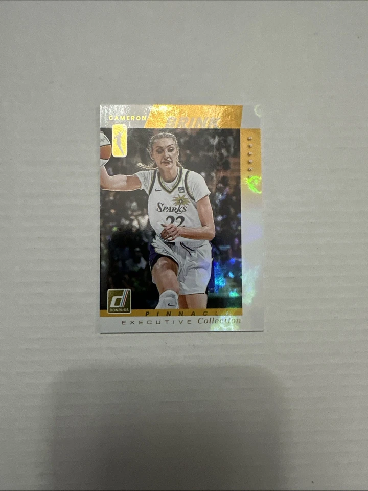 Cameron Brink Pinnacle Colección Ejecutiva Raro Estuche SSP Hit Donruss 2025 Foto 2 de 4