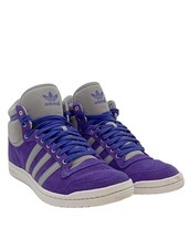 ADIDAS High Top Sneaker Damen Sneaker Gr. DE 40 lila-hellgrau Casual-Look