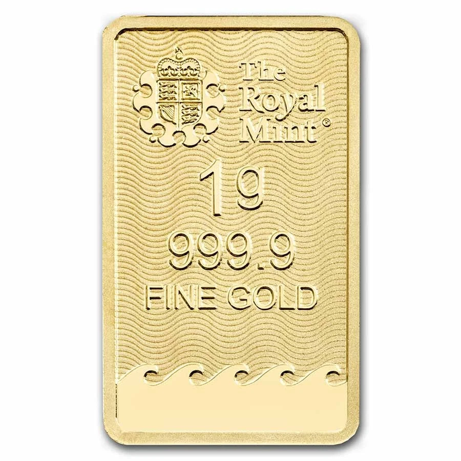 1 gram Gold Bar - The Royal Mint Britannia - Image 4 of 4