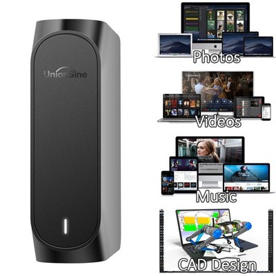 16 TB USB-C Externe Festplatte 3,5 Zoll UnionSine PC Laptop Notebook Hard Drive
