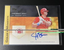 Jay Bruce Topps Golden Moments certified autograph Cincinnati Reds