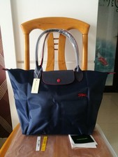Longchamp Große Umhängetasche L 1899 – Dunkelblau #-001