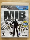 Men in Black: Alien Crisis (Sony PlayStation 3, 2012) - Complete CIB, TESTED!